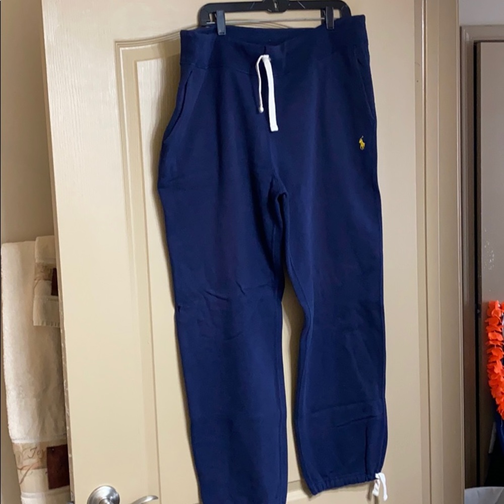 Ralph Lauren Polo sweatsuit.